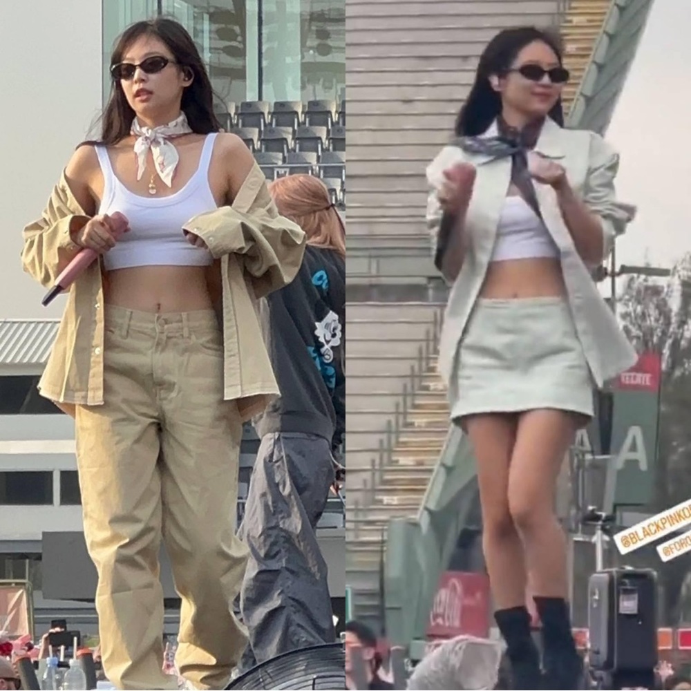 AYAI Resi Tank seen on Jennie from blackpink 🖤💗
